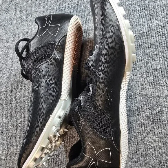 Under Armour Kick Sprint 4 Track Spikes Mens 8.5 Womens 10 Sprint Racing Shoes - Picture 3 of 6